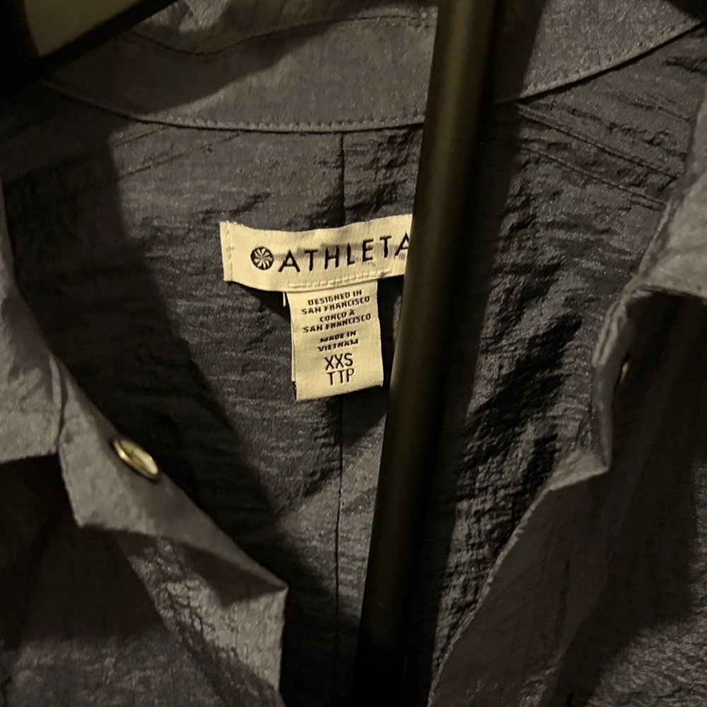 Women’s Navy Athleta Jacket - Picture 2 of 6